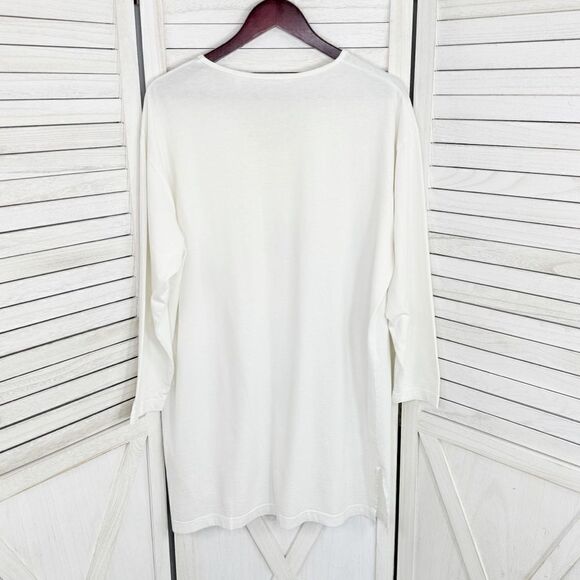 Victoria’s Secret Vintage Capricorn Astrology Cotton Nightshirt White Small - Picture 8 of 11